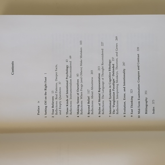 The Intentional Stance - Daniel C. Dennett 1987 - Picture 9 of 12